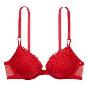 Victoria’s Secret Sexy Tee Lace T-Shirt Push Up Bra